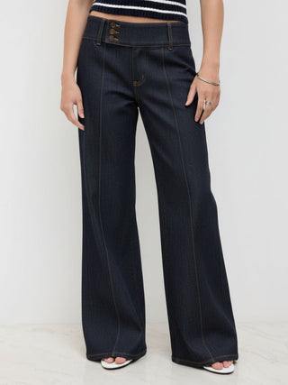 Denim Low Rise Baggy Jeans