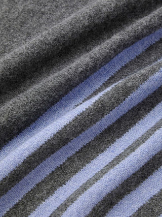 STRIPD TWO-TONE SHAWL