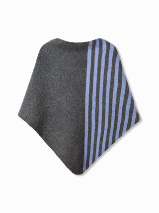 STRIPD TWO-TONE SHAWL