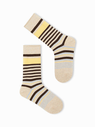 STRIPED CREW SOCKS