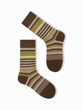 STRIPED CREW SOCKS
