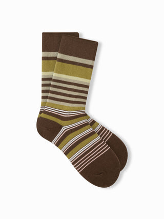 STRIPED CREW SOCKS