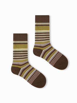 STRIPED CREW SOCKS