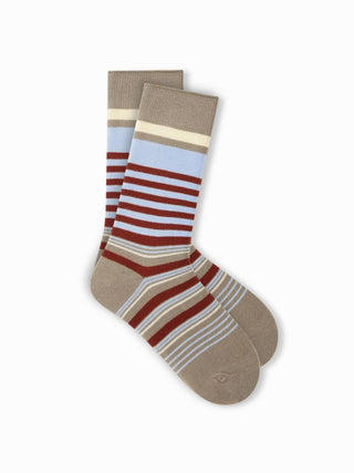 STRIPED CREW SOCKS