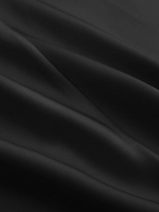 Satin Mid Rise Ruffle Bias Maxi Skirt