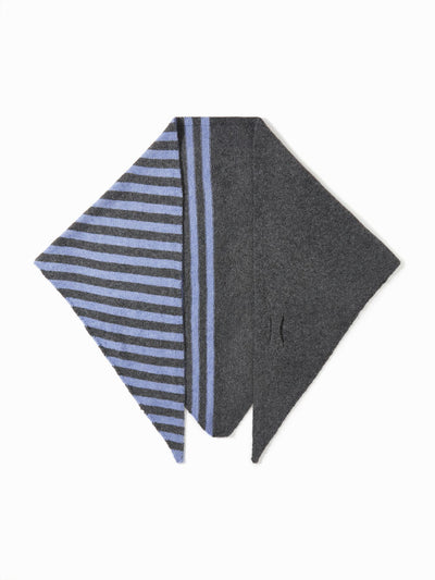 STRIPD TWO-TONE SHAWL