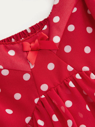Square Neck Leopard Bowknot Cami Top