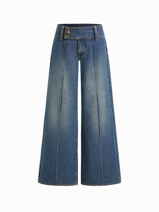 Denim Low Rise Baggy Jeans
