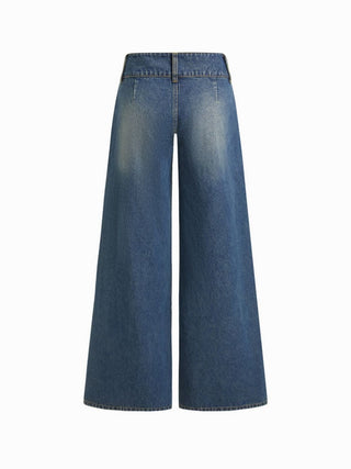 Denim Low Rise Baggy Jeans