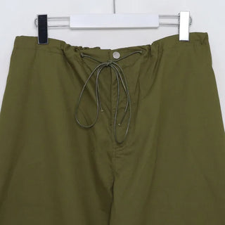 Wide Banding String Pants