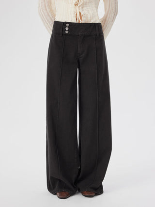 Denim Low Rise Baggy Jeans