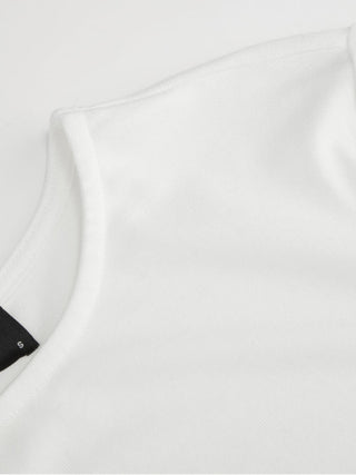 Mid Sleeve Ruched Tee