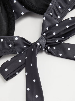Sweetheart Polka Dot Underwire Cheeky Bikini Set