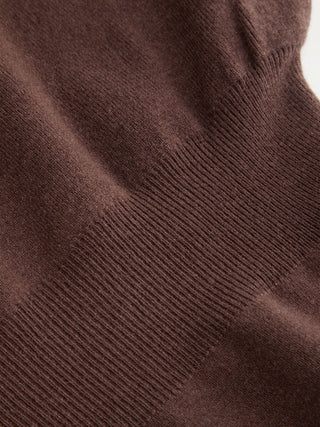 Knit Boat Neck Batwing Sleeve Top With Belt