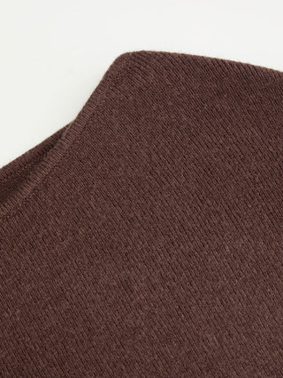 Knit Boat Neck Batwing Sleeve Top With Belt