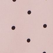 Satin Mid Rise Polka Dot Flared Maxi Skirt