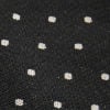 Polka Dot Peter Pan Collar Puff Sleeve Cropped Top