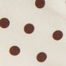 Halter Neckline Polka Dot Ruched Metal Detail Wide Leg Jumpsuit