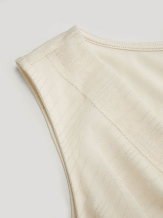 Cowl Neck Ruched Tank Top With Rhinestone