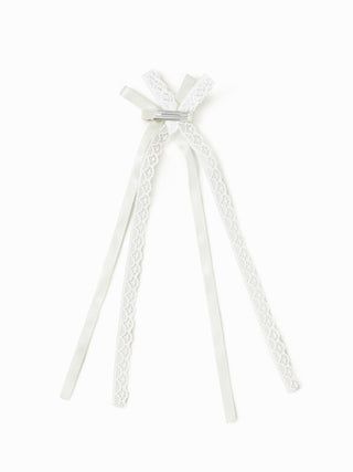 2PCS LACE BOWKNOT HAIR CLIP SET