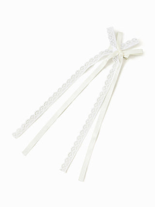 2PCS LACE BOWKNOT HAIR CLIP SET