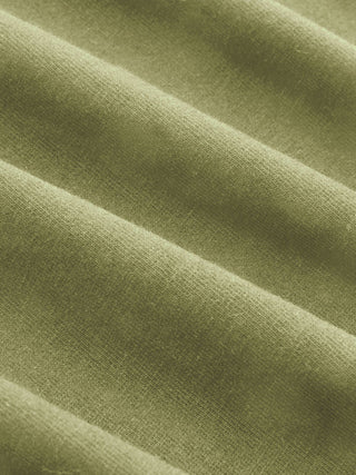 Cotton-blend Asymmetrical Neck Ruched Tee