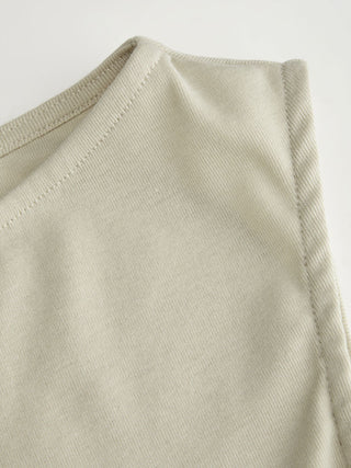 High Stretch Boat Neck Lace Panel Crop Top