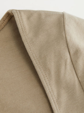Cotton-blend Scoop Neckline Short Sleeve Tee