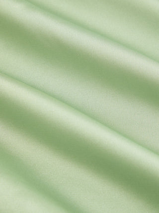 Satin Halter Neck Twist Knotted A-line Maxi Dress
