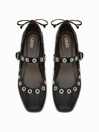 BOWKNOT DECOR MARY JANE FLATS For Daily Casual Music Festival/Live House Work