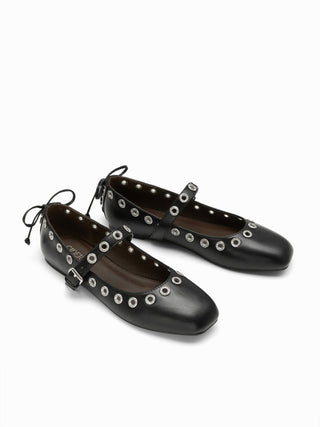 BOWKNOT DECOR MARY JANE FLATS For Daily Casual Music Festival/Live House Work