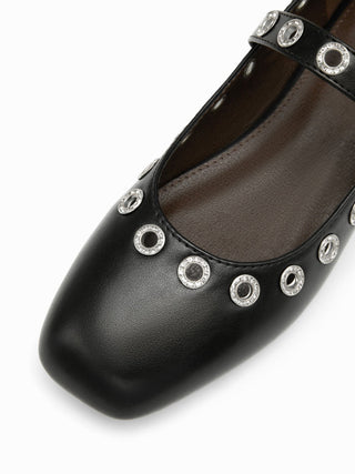 BOWKNOT DECOR MARY JANE FLATS For Daily Casual Music Festival/Live House Work