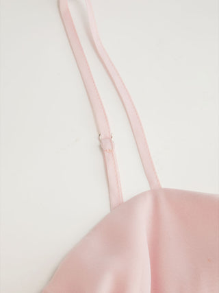 Chiffon Sweetheart Asymmetrical Hem Mini Dress