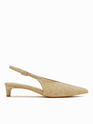 POINTED TOE SLINGBACK KITTEN HEELS For Date Party/Clubbing Wedding