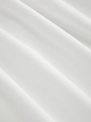 Scoop Neck Ruched A-line Midi Dress