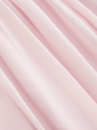 Chiffon Draped Flared Maxi Dress