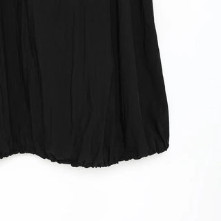 Shirred Long Camisole Dress