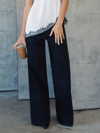 Denim Low Rise Baggy Jeans