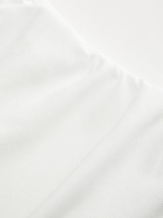 Cotton-blend Ruched Short Sleeve Tee