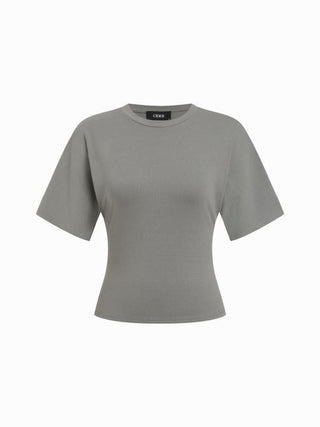 Round Neckline Tee