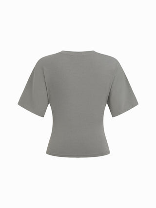 Round Neckline Tee