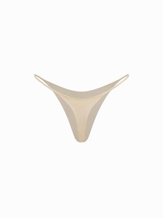 Cotton-Blend Low Rise Thong