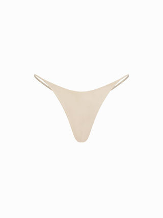 Cotton-Blend Low Rise Thong