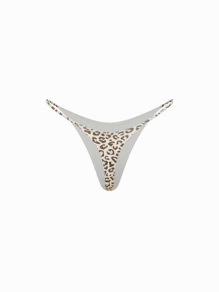 Cotton-Blend Low Rise Thong