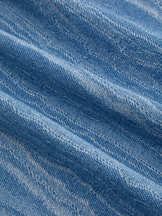 Denim Low Rise Wide Leg Jeans
