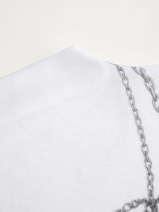 Graphic Long Sleeve Ruched Tees