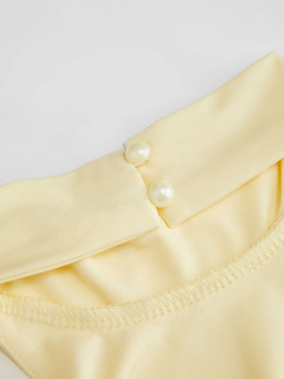 Knit Fabric Halter Neckline Ruched Backless Metal Detail Top For Daily Casual Party/Clubbing
