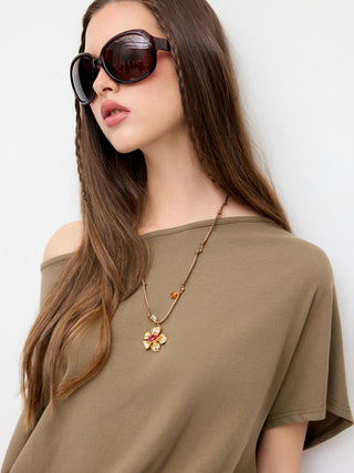 SQUARE FRAME FASHION GLASSES