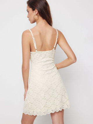 Lace Sweetheart Ruched A-line Mini Dress