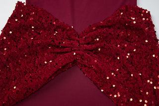 Glitter ruched button halter backless mini dress  | Festival Outfits Women